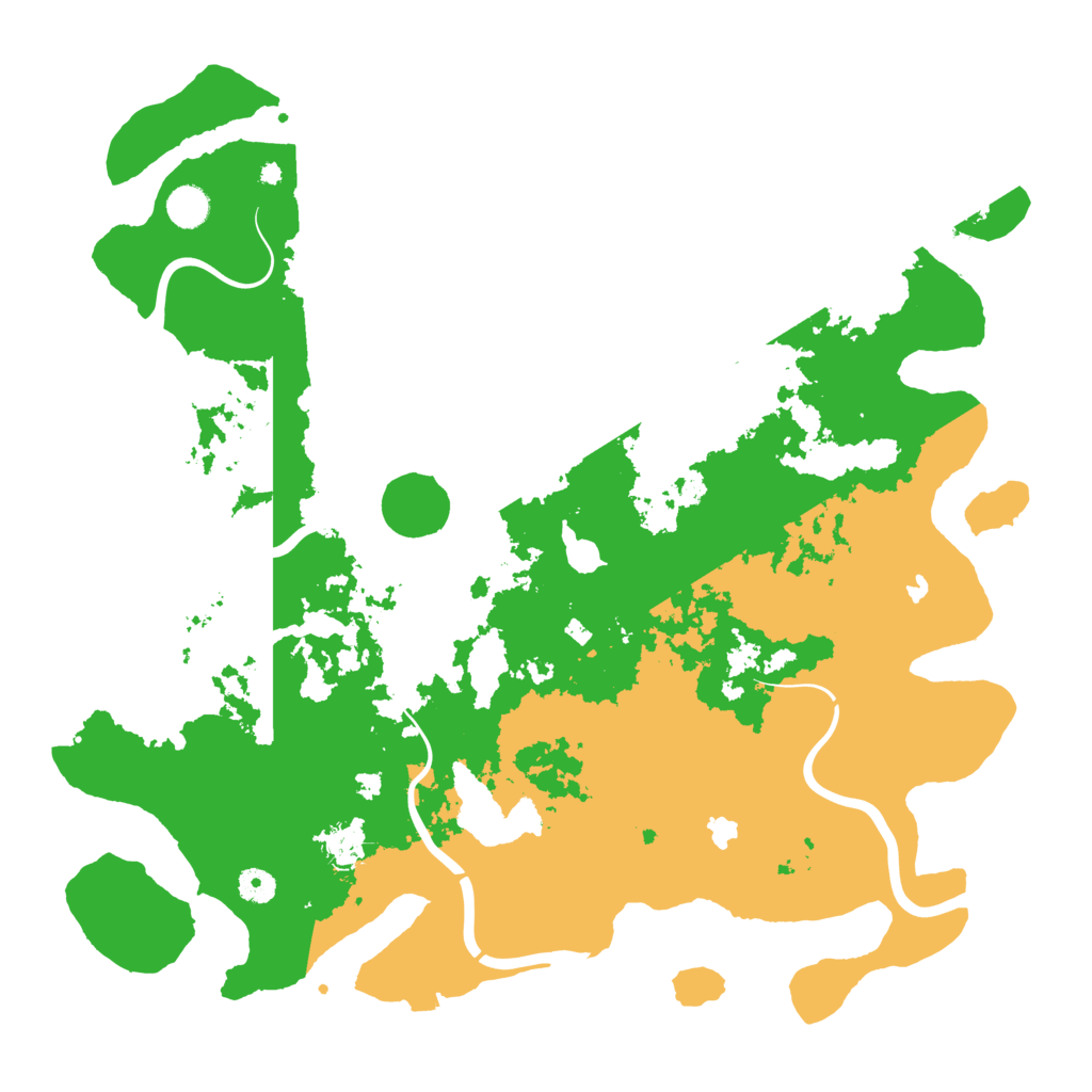 Biome Rust Map: Procedural Map, Size: 4500, Seed: 155018593