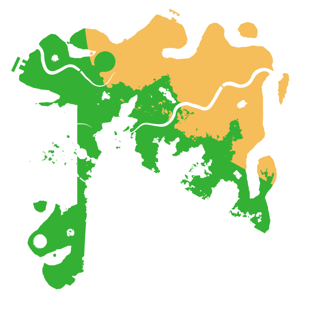 Biome Rust Map: Procedural Map, Size: 4000, Seed: 183048171