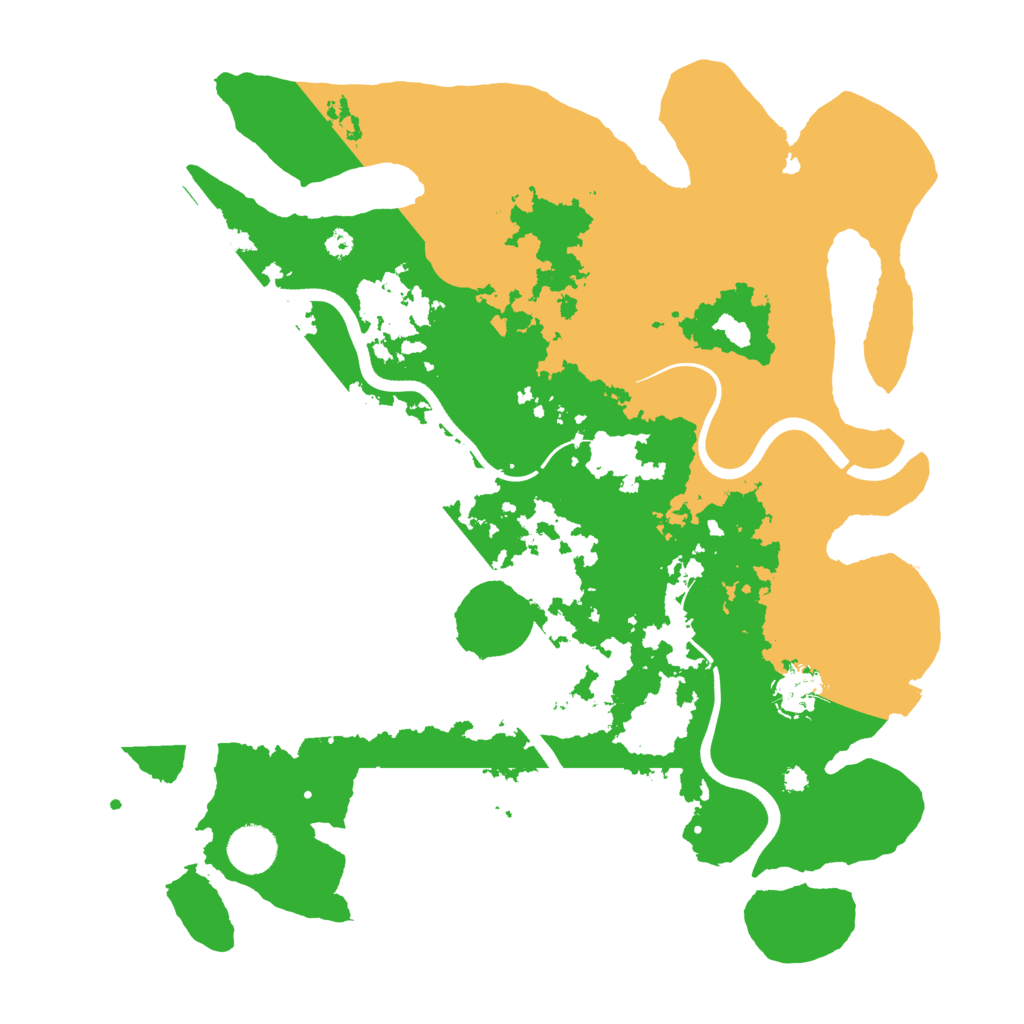 Biome Rust Map: Procedural Map, Size: 3750, Seed: 459881937