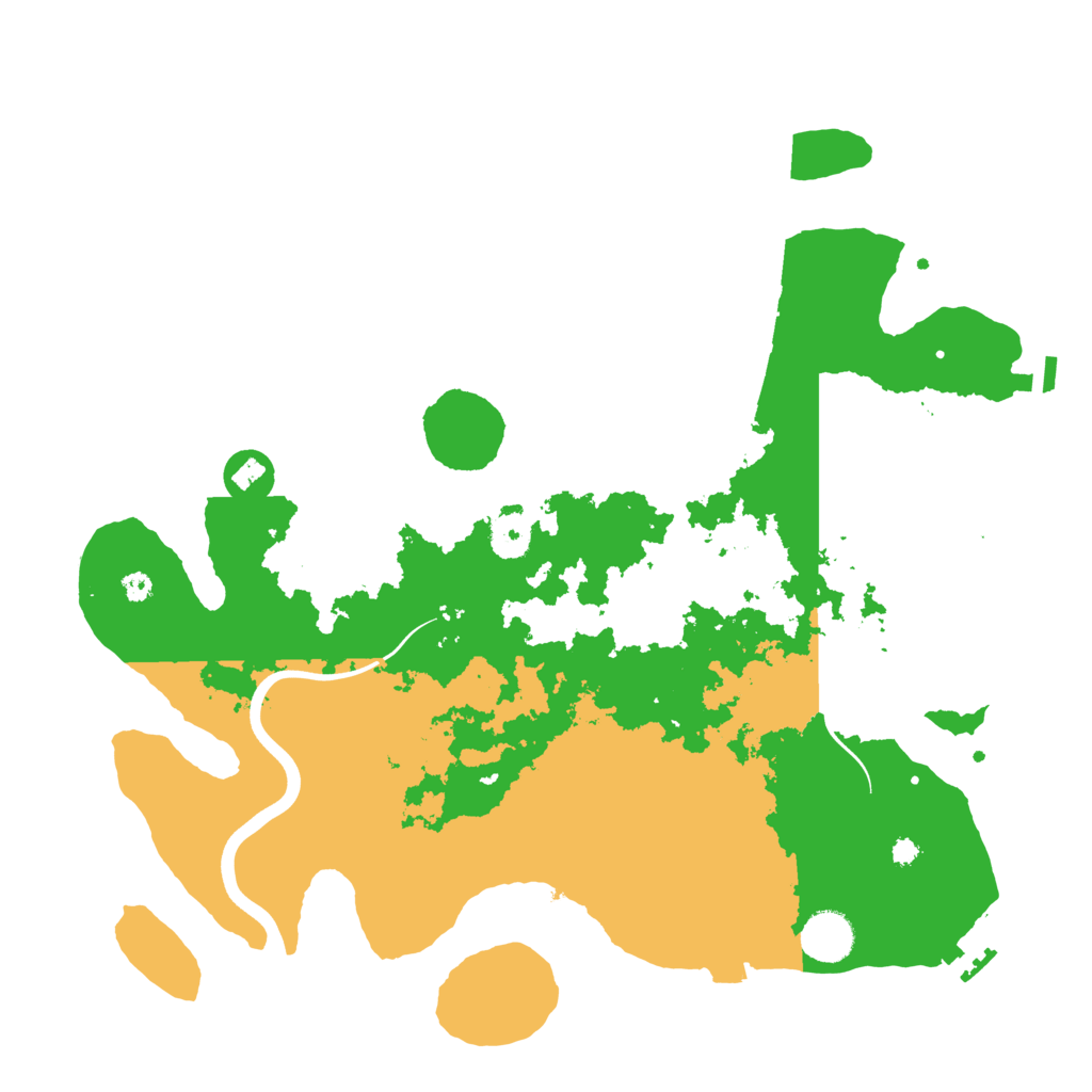 Biome Rust Map: Procedural Map, Size: 3750, Seed: 1100436970
