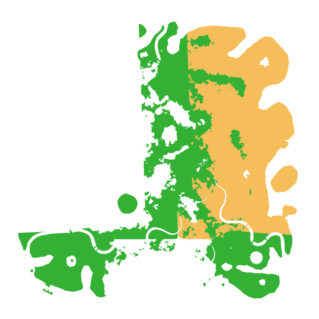 Biome Rust Map: Procedural Map, Size: 4500, Seed: 474156271