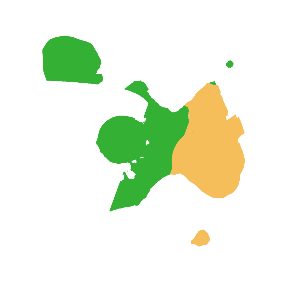 Biome Rust Map: Procedural Map, Size: 1650, Seed: 585478545