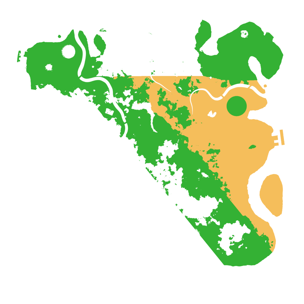 Biome Rust Map: Procedural Map, Size: 4000, Seed: 1064916529