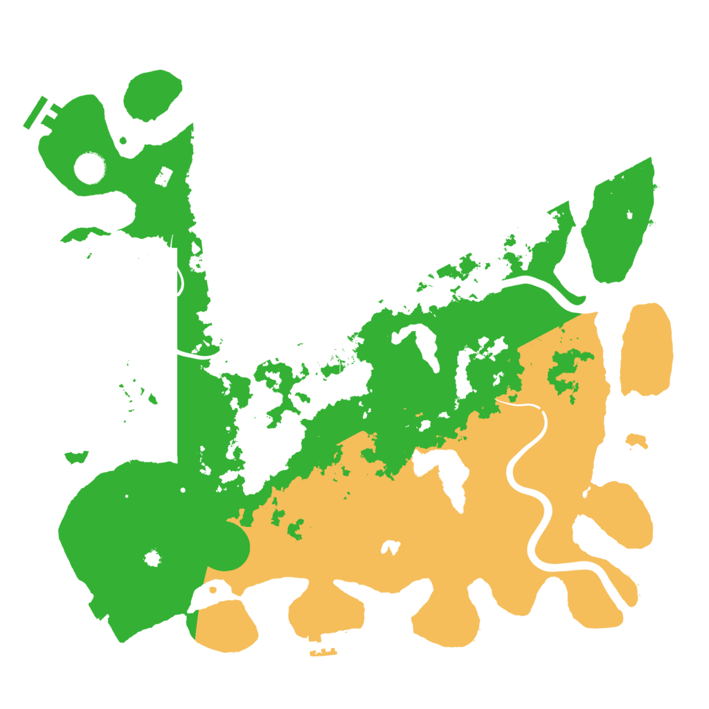 Biome Rust Map: Procedural Map, Size: 4000, Seed: 1826514638