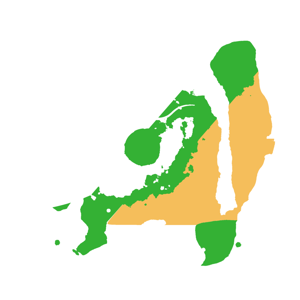 Biome Rust Map: Procedural Map, Size: 2250, Seed: 3829264