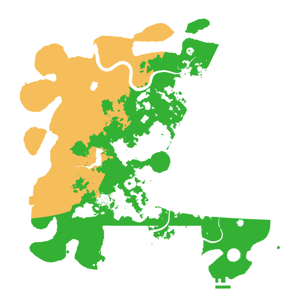 Biome Rust Map: Procedural Map, Size: 4000, Seed: 462231268
