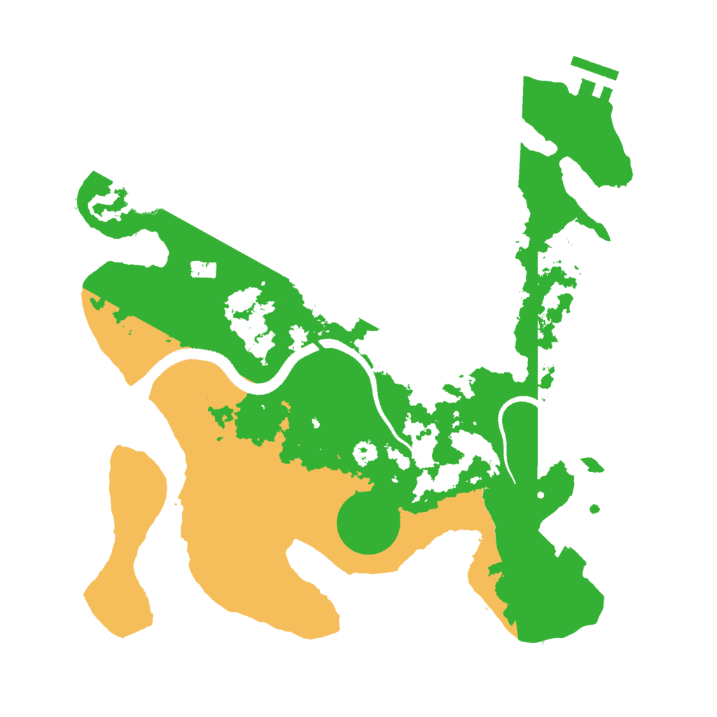 Biome Rust Map: Procedural Map, Size: 3000, Seed: 1059726001