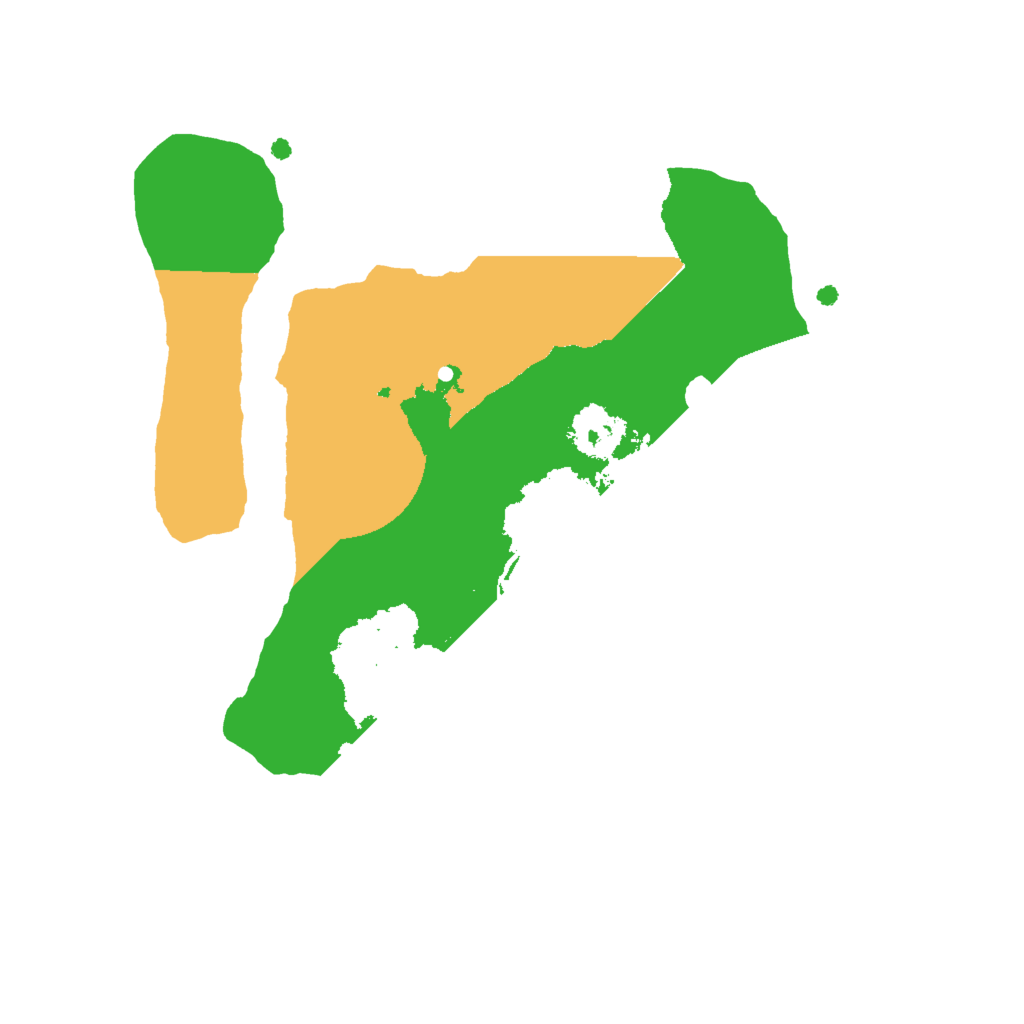 Biome Rust Map: Procedural Map, Size: 2000, Seed: 813359077