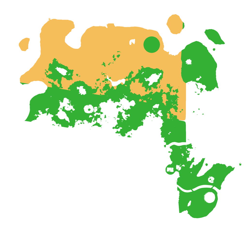 Biome Rust Map: Procedural Map, Size: 4000, Seed: 31892479
