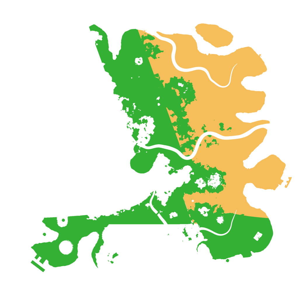 Biome Rust Map: Procedural Map, Size: 3801, Seed: 678014