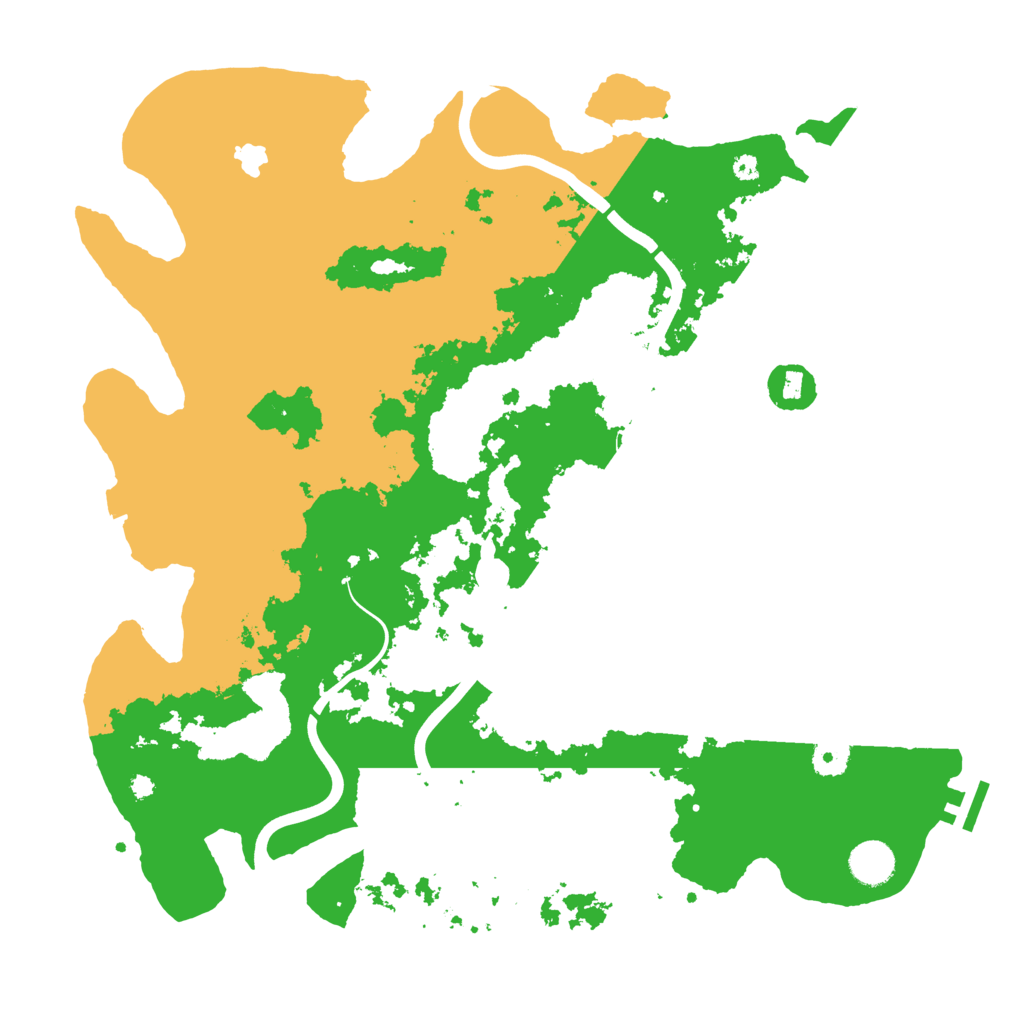 Biome Rust Map: Procedural Map, Size: 4000, Seed: 1116532038