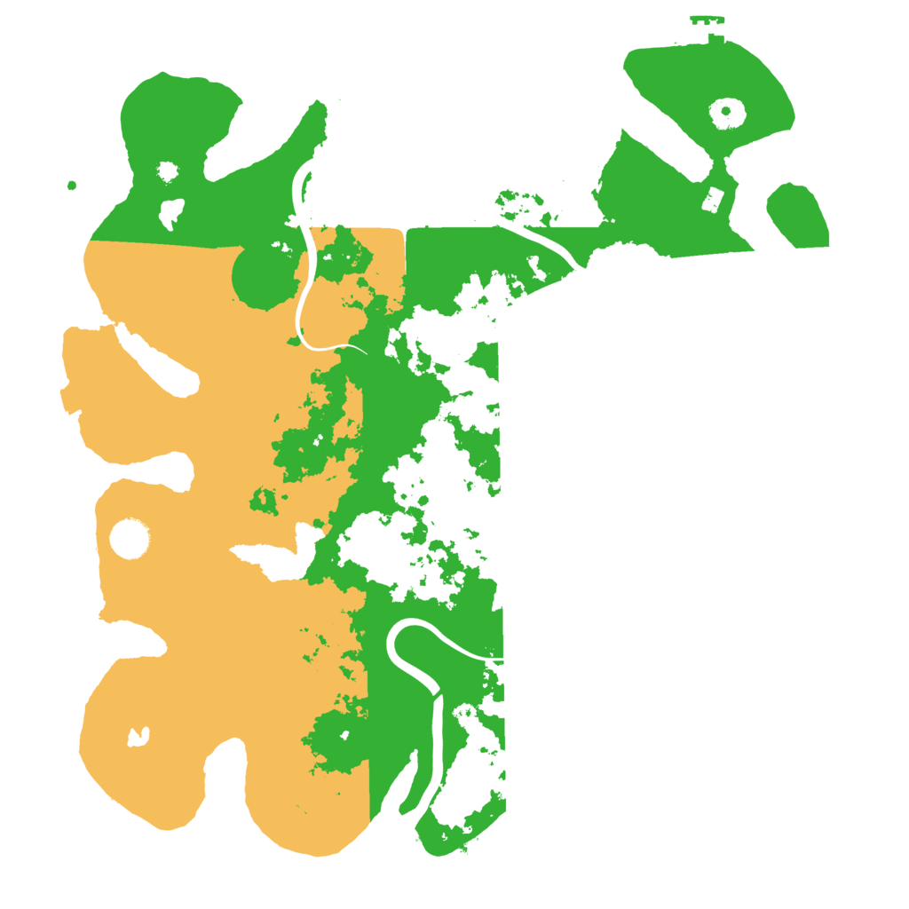 Biome Rust Map: Procedural Map, Size: 4000, Seed: 16877800
