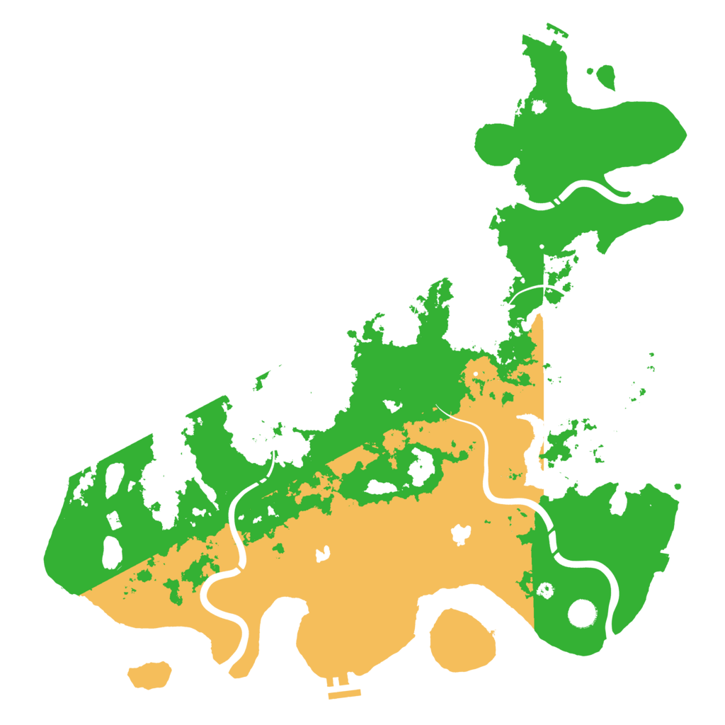 Biome Rust Map: Procedural Map, Size: 4500, Seed: 862119370