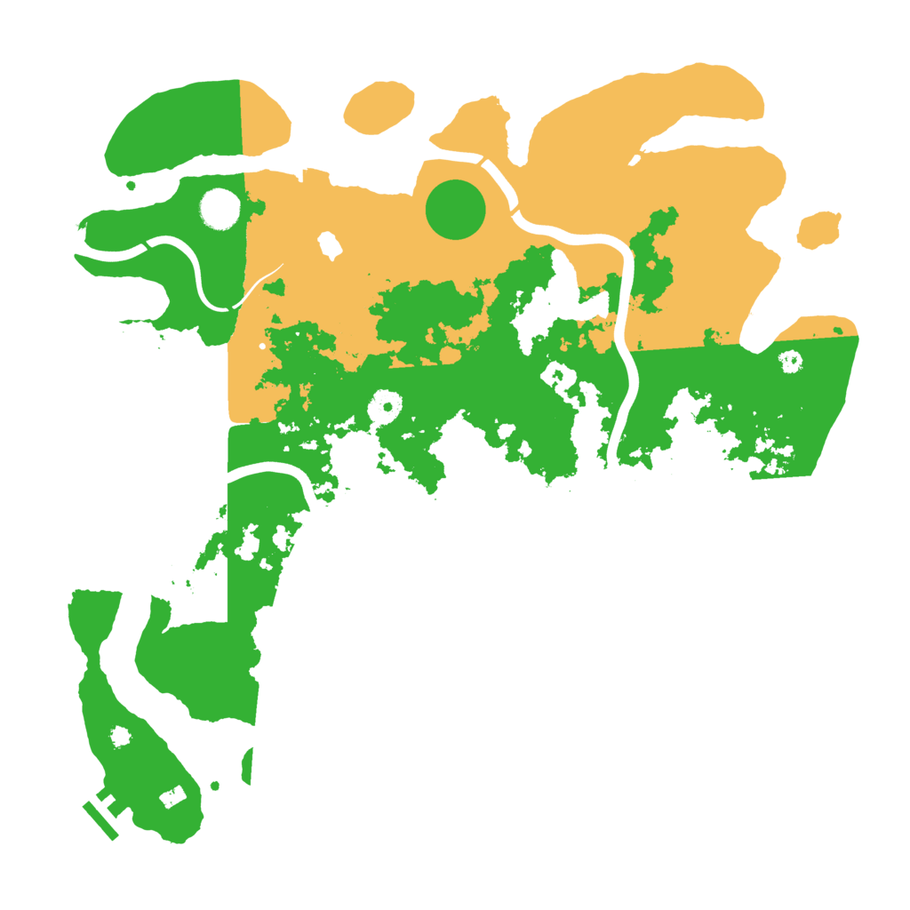 Biome Rust Map: Procedural Map, Size: 4000, Seed: 2094279664