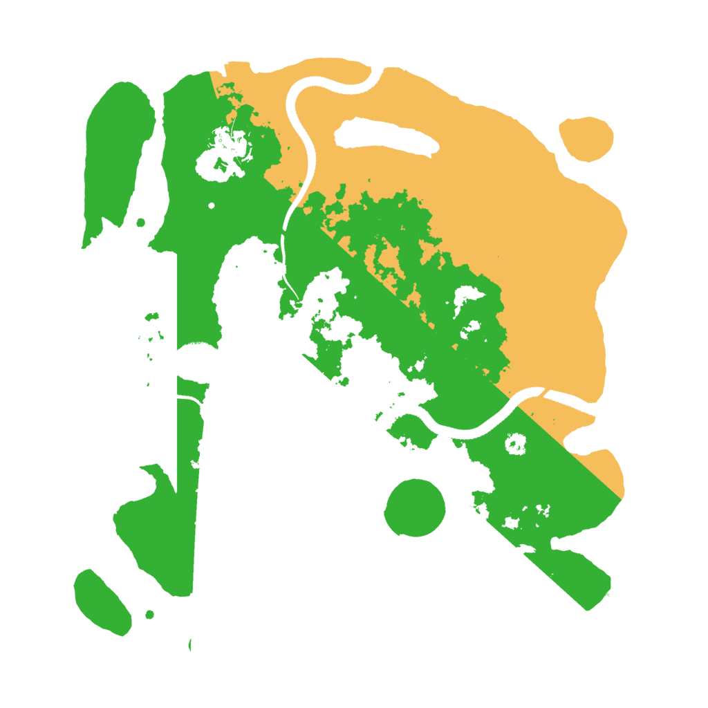 Biome Rust Map: Procedural Map, Size: 3250, Seed: 1452398044