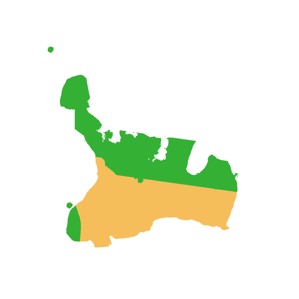 Biome Rust Map: Procedural Map, Size: 2000, Seed: 1758524779