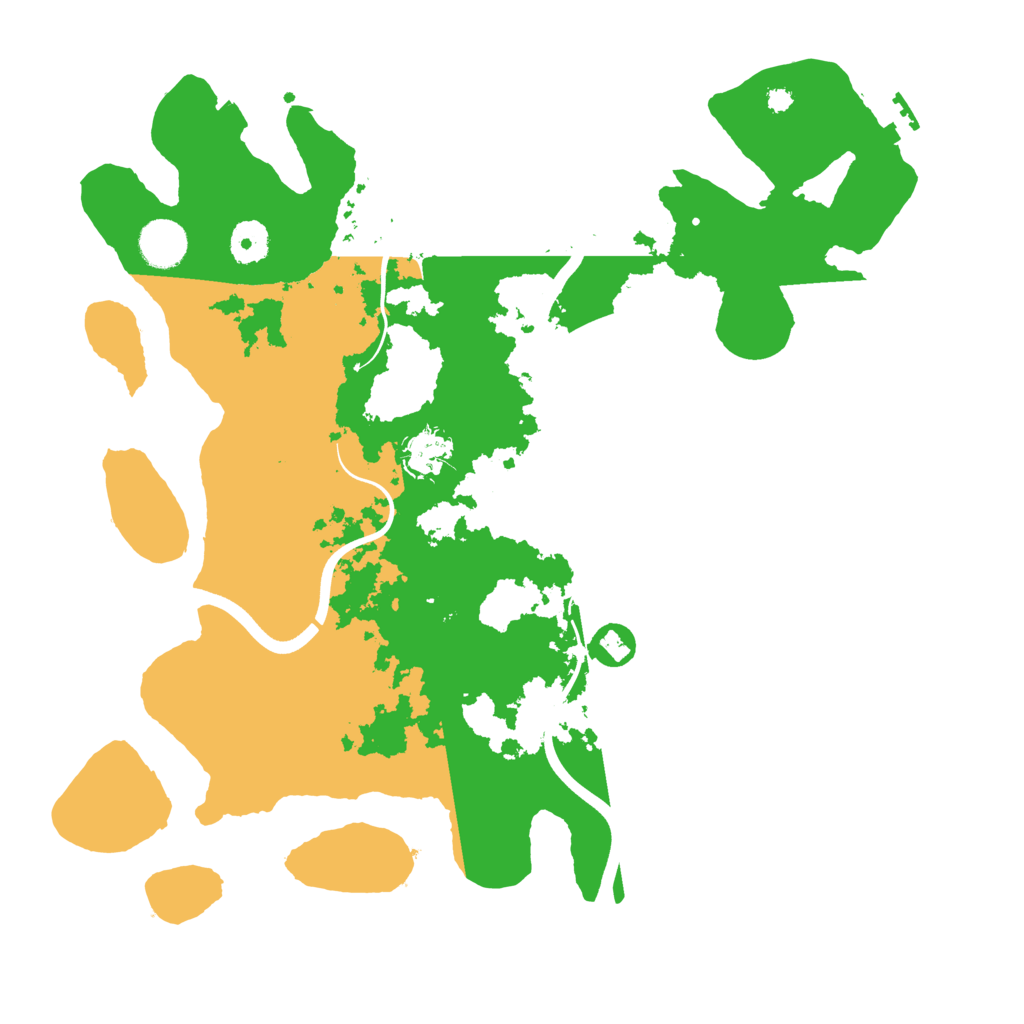 Biome Rust Map: Procedural Map, Size: 3750, Seed: 710000
