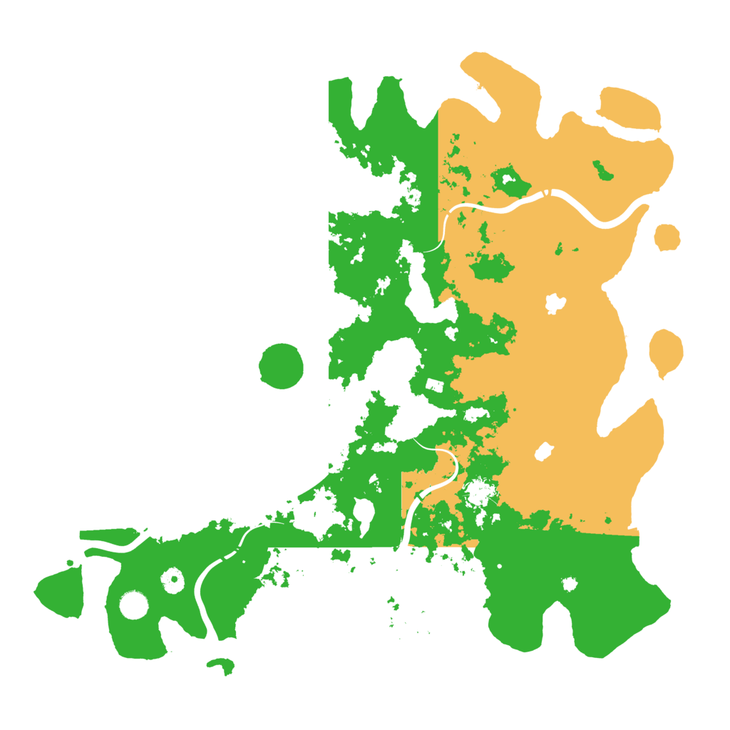 Biome Rust Map: Procedural Map, Size: 4500, Seed: 1035970507