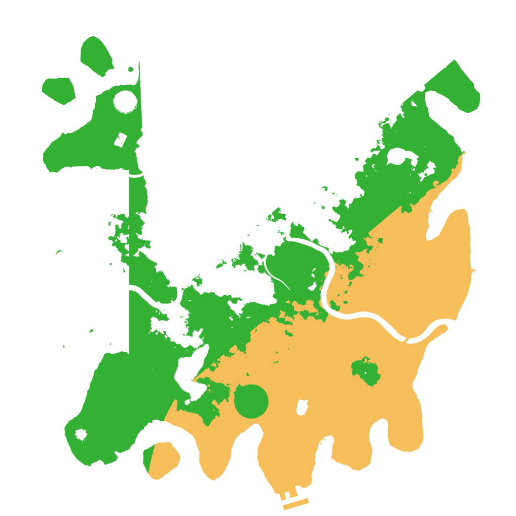 Biome Rust Map: Procedural Map, Size: 4000, Seed: 25644179