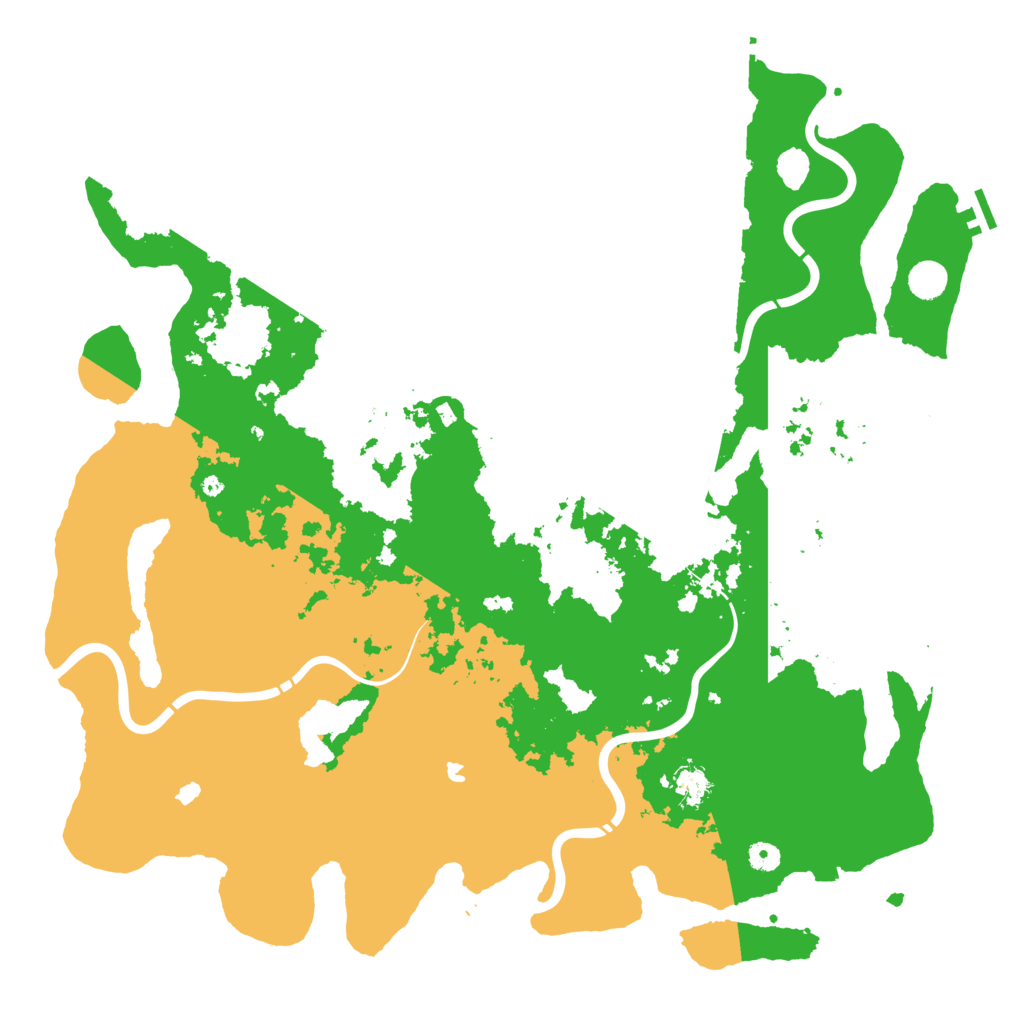 Biome Rust Map: Procedural Map, Size: 5000, Seed: 1923