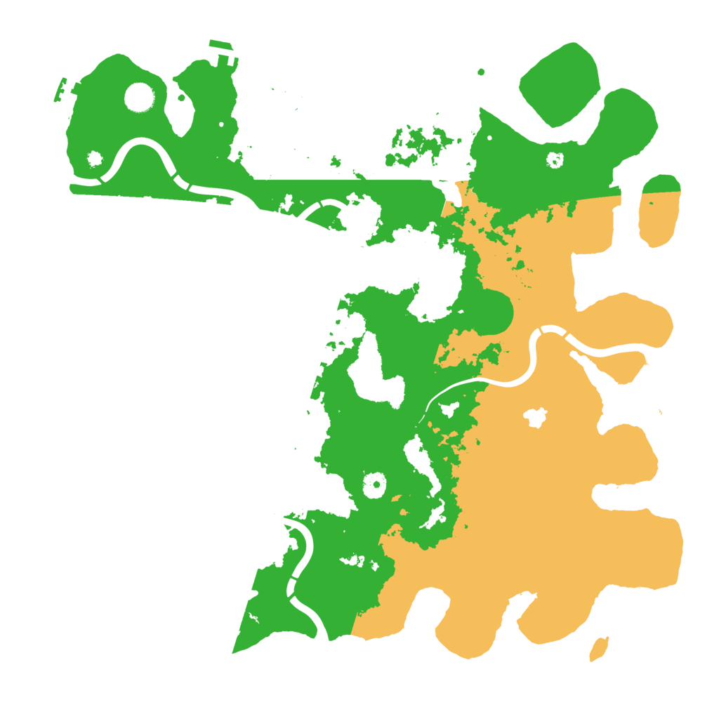 Biome Rust Map: Procedural Map, Size: 4250, Seed: 1270091174