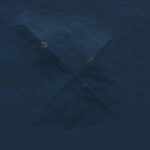 Thumbnail Rust Map: Procedural Map, Size: 1000, Seed: 1050879974, 1 Monuments