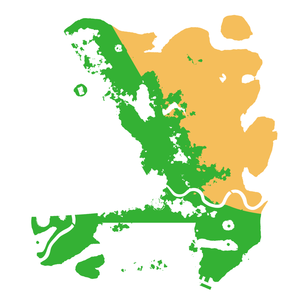 Biome Rust Map: Procedural Map, Size: 4000, Seed: 1365681543