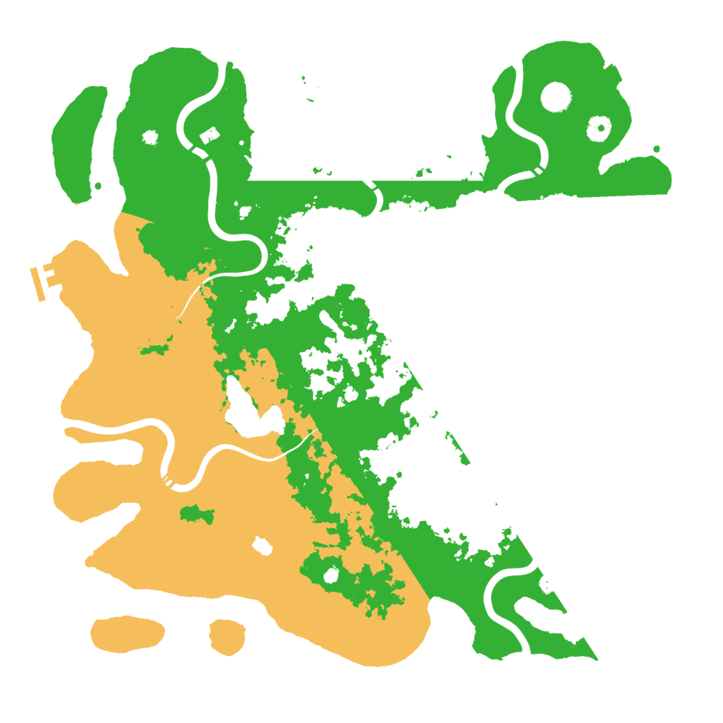Biome Rust Map: Procedural Map, Size: 4250, Seed: 792043460