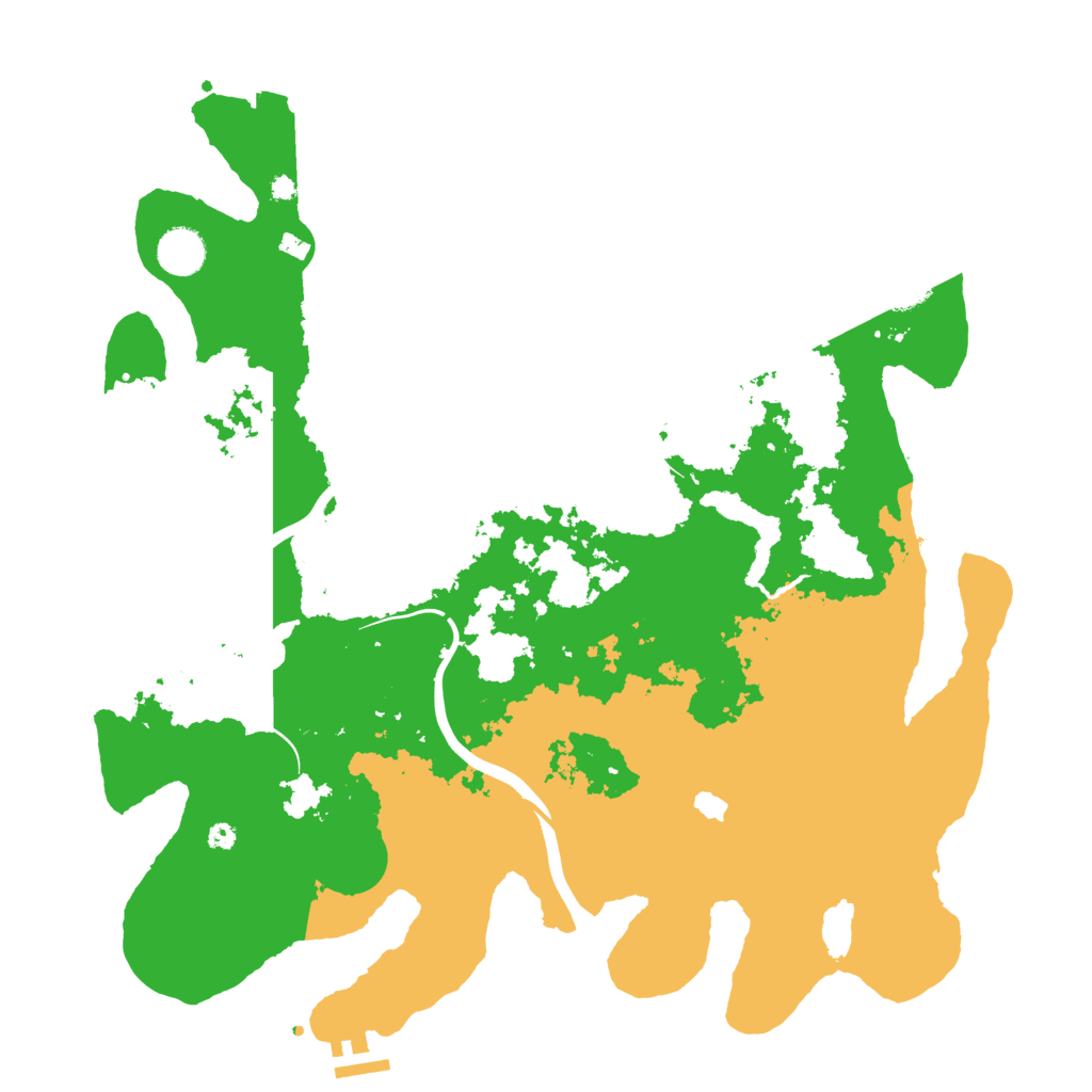 Biome Rust Map: Procedural Map, Size: 4000, Seed: 1064193235