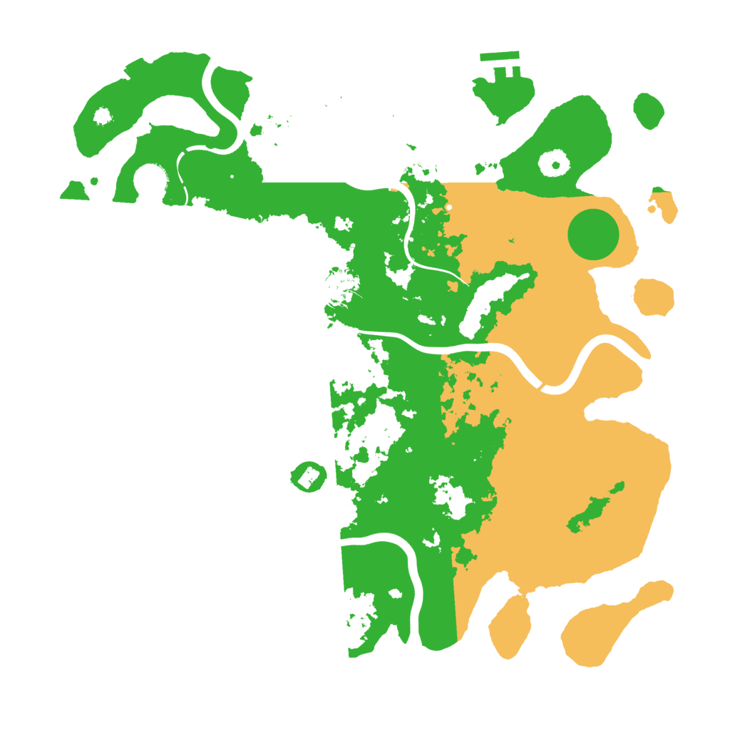 Biome Rust Map: Procedural Map, Size: 3758, Seed: 68986986