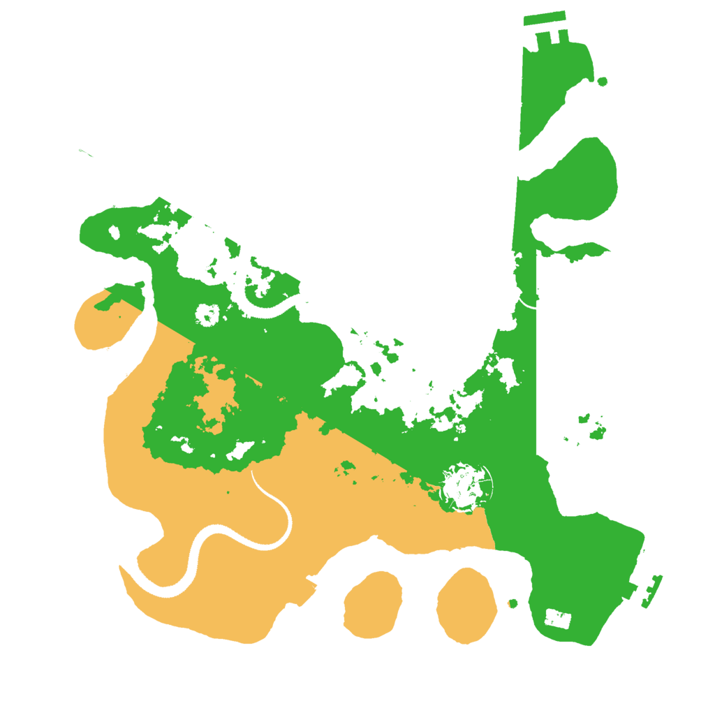 Biome Rust Map: Procedural Map, Size: 3000, Seed: 993697747