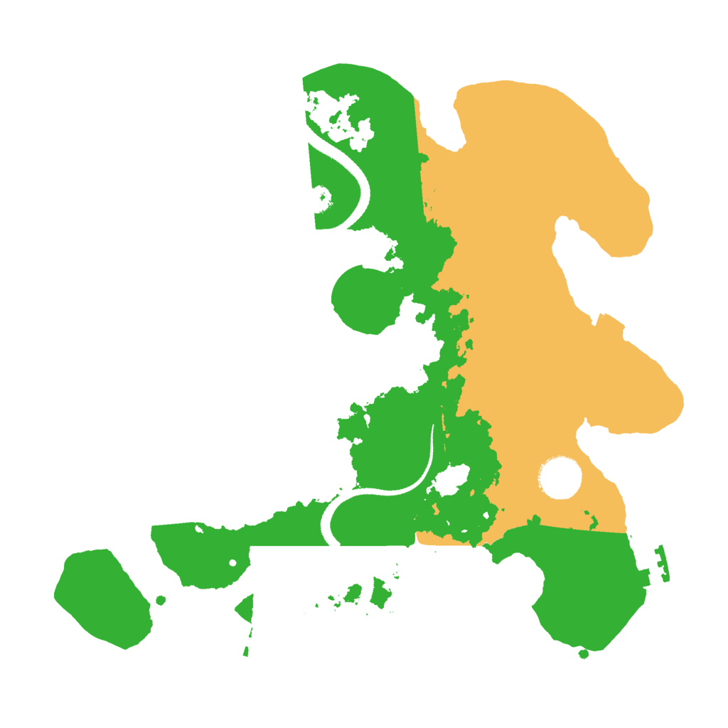 Biome Rust Map: Procedural Map, Size: 3000, Seed: 453978