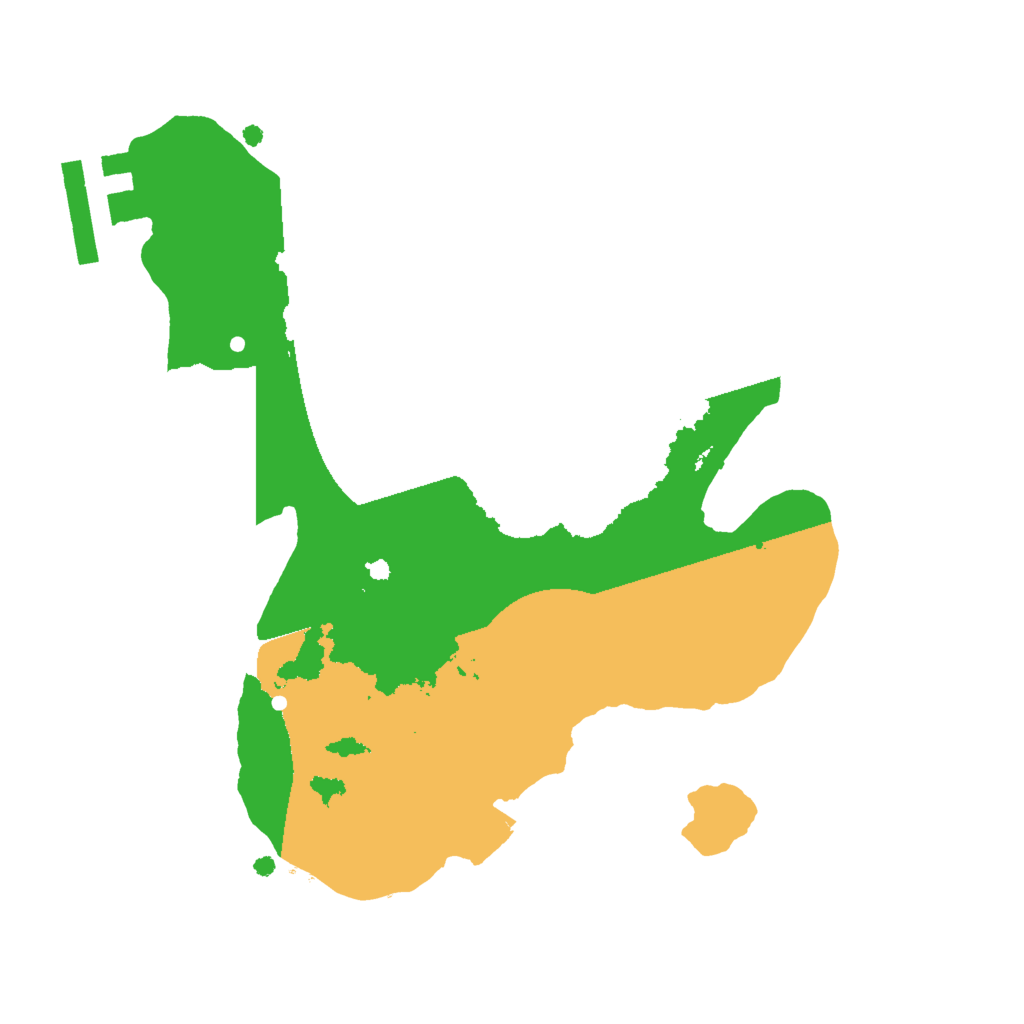 Biome Rust Map: Procedural Map, Size: 2000, Seed: 22467202