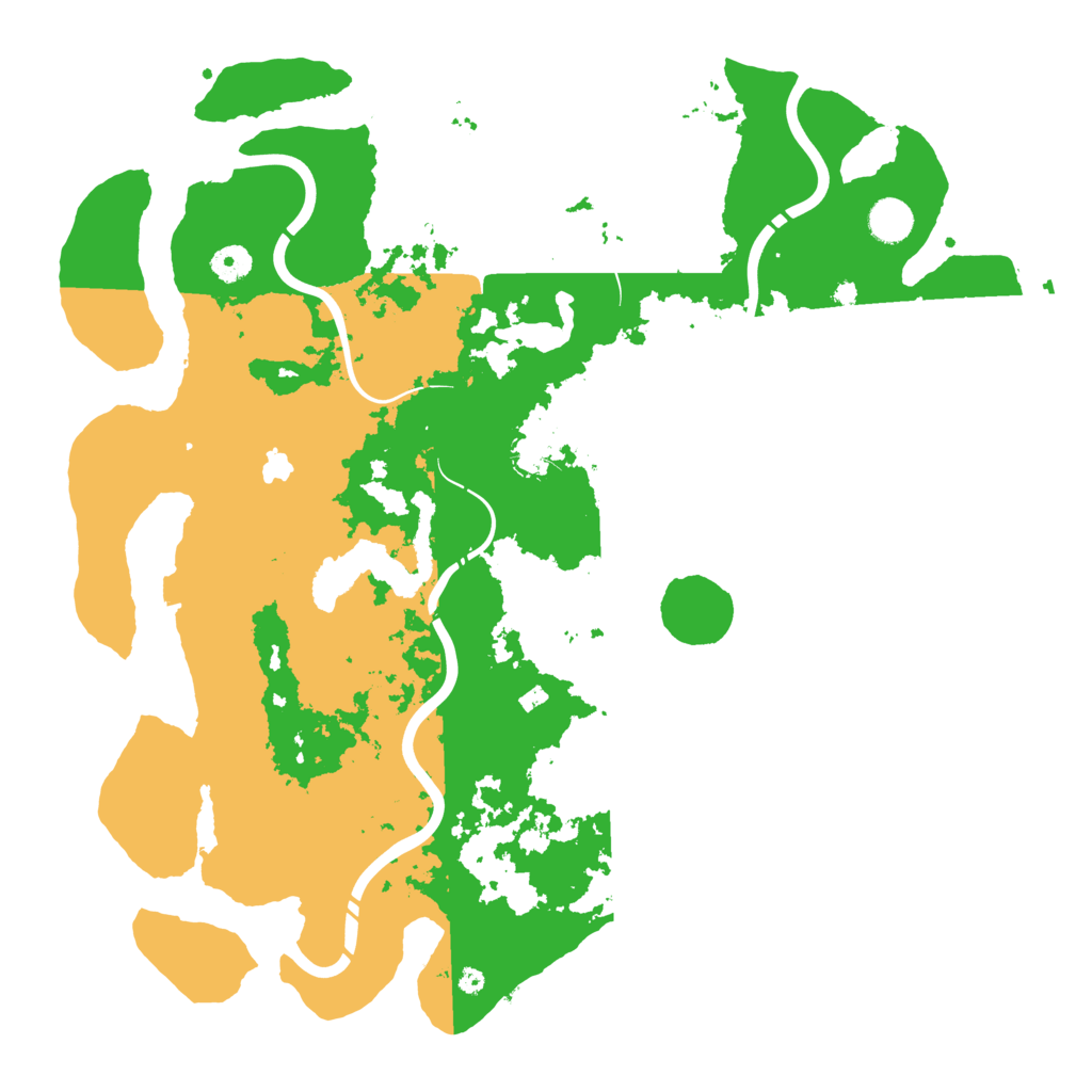 Biome Rust Map: Procedural Map, Size: 4300, Seed: 817493