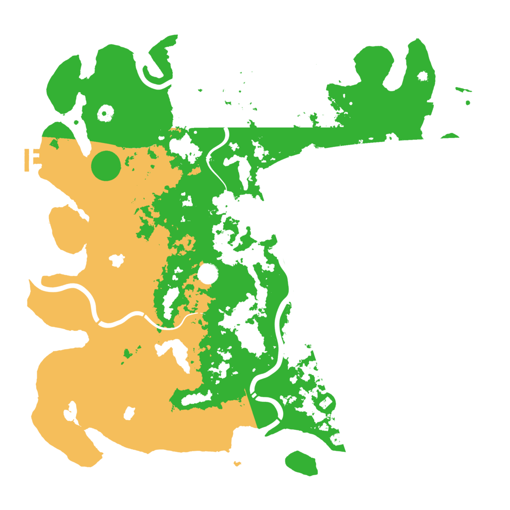Biome Rust Map: Procedural Map, Size: 4550, Seed: 16823908
