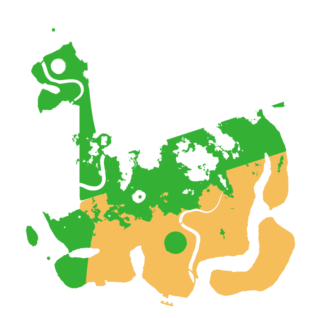 Biome Rust Map: Procedural Map, Size: 3750, Seed: 1969436006