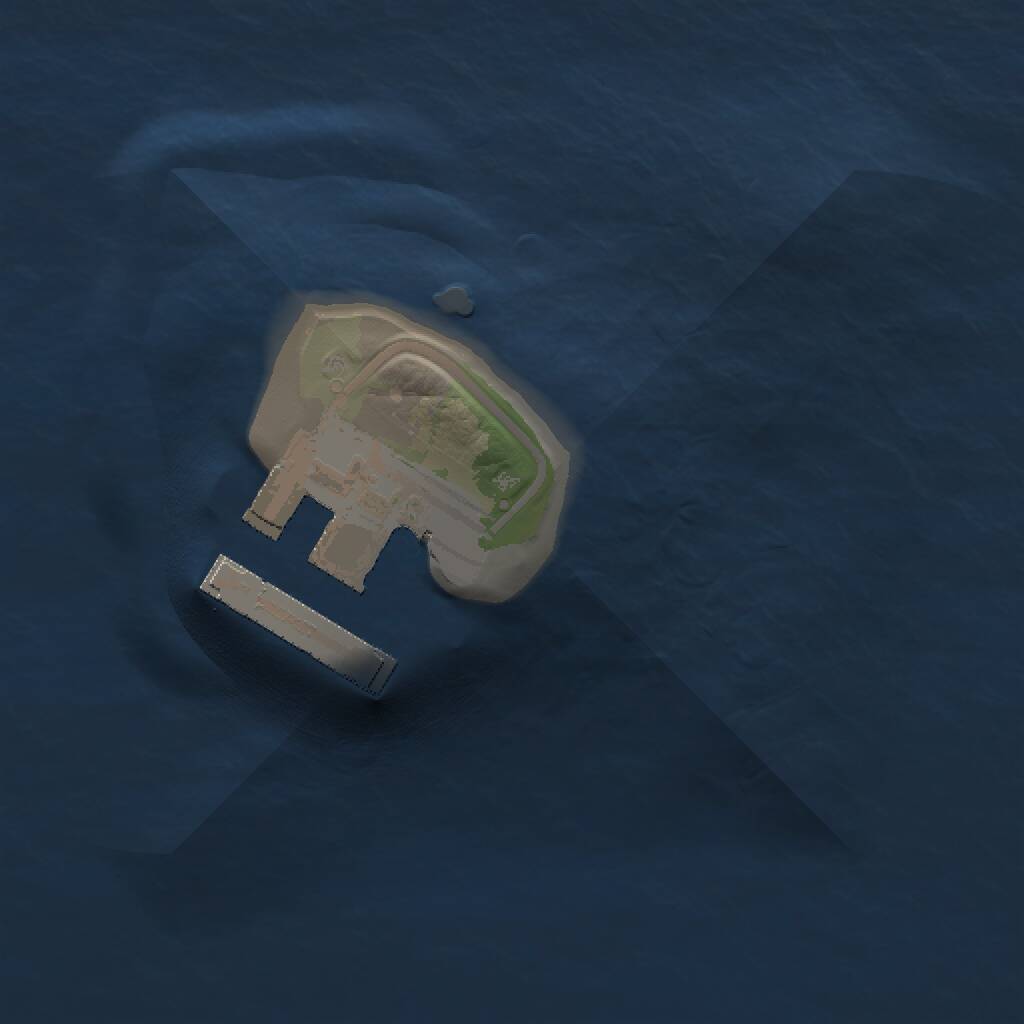 Rust Map: Procedural Map, Size: 1000, Seed: 36865718, 2 Monuments