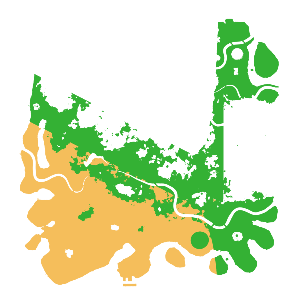 Biome Rust Map: Procedural Map, Size: 4500, Seed: 1045114429