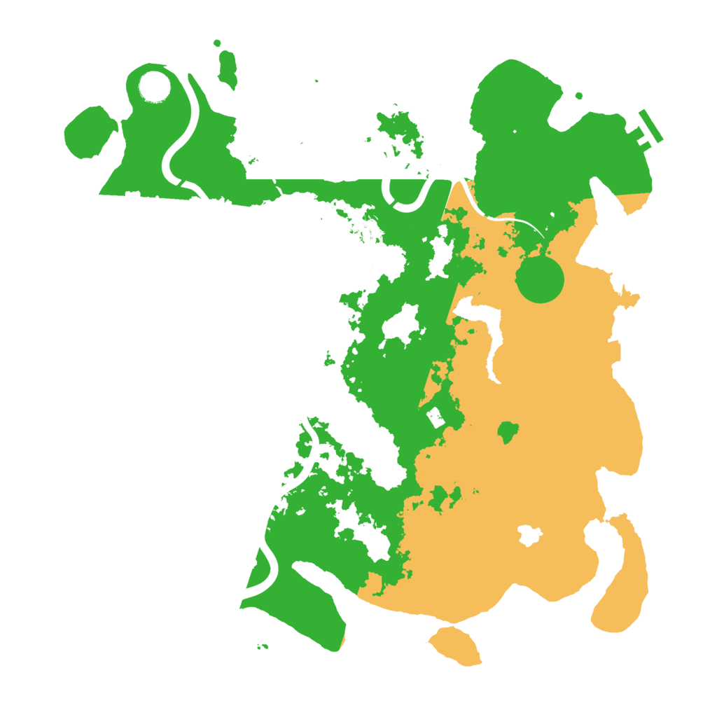 Biome Rust Map: Procedural Map, Size: 4000, Seed: 1375387143