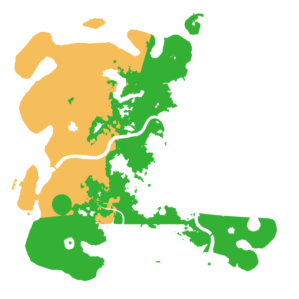Biome Rust Map: Procedural Map, Size: 4000, Seed: 64144762