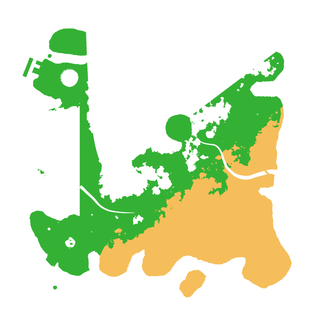 Biome Rust Map: Procedural Map, Size: 3250, Seed: 186445560