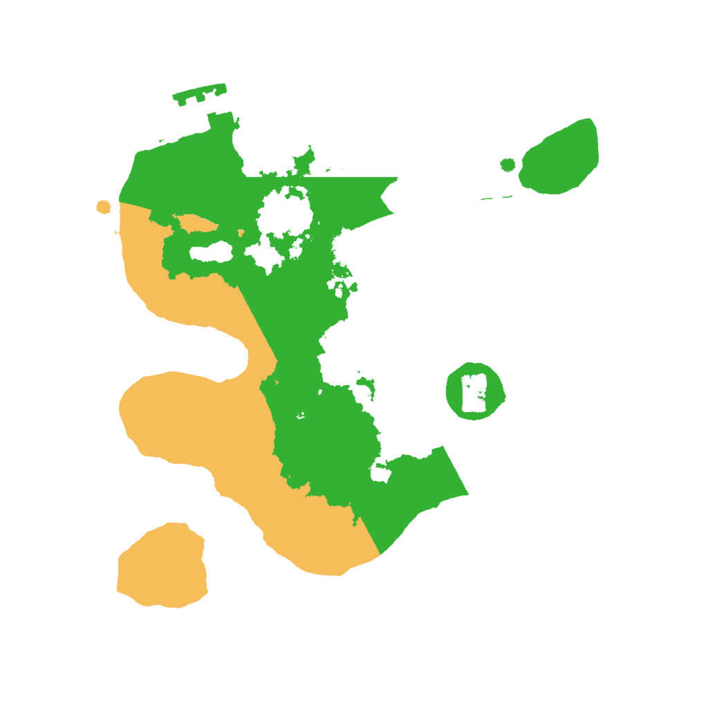 Biome Rust Map: Procedural Map, Size: 2000, Seed: 346722