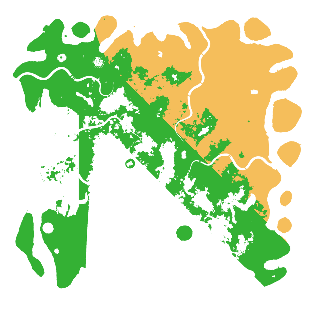 Biome Rust Map: Procedural Map, Size: 5500, Seed: 29834848