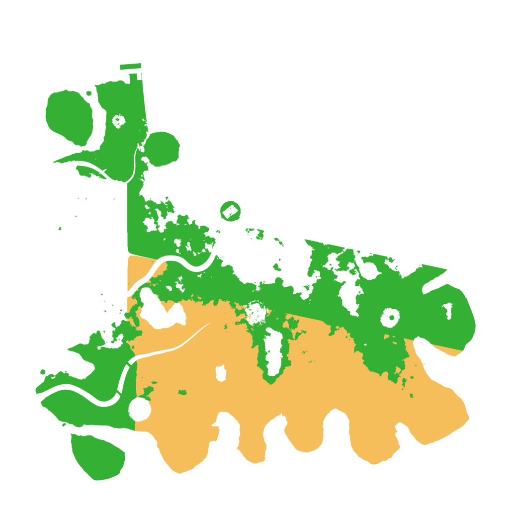 Biome Rust Map: Procedural Map, Size: 4000, Seed: 1549886755
