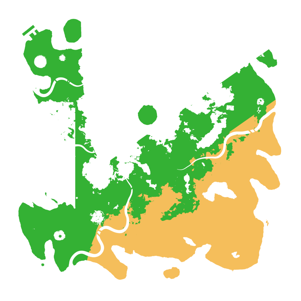 Biome Rust Map: Procedural Map, Size: 4250, Seed: 433779447