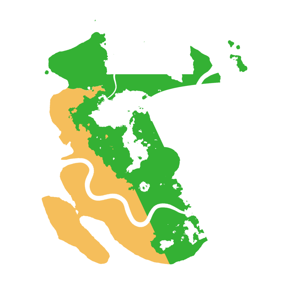 Biome Rust Map: Procedural Map, Size: 3000, Seed: 1507638284