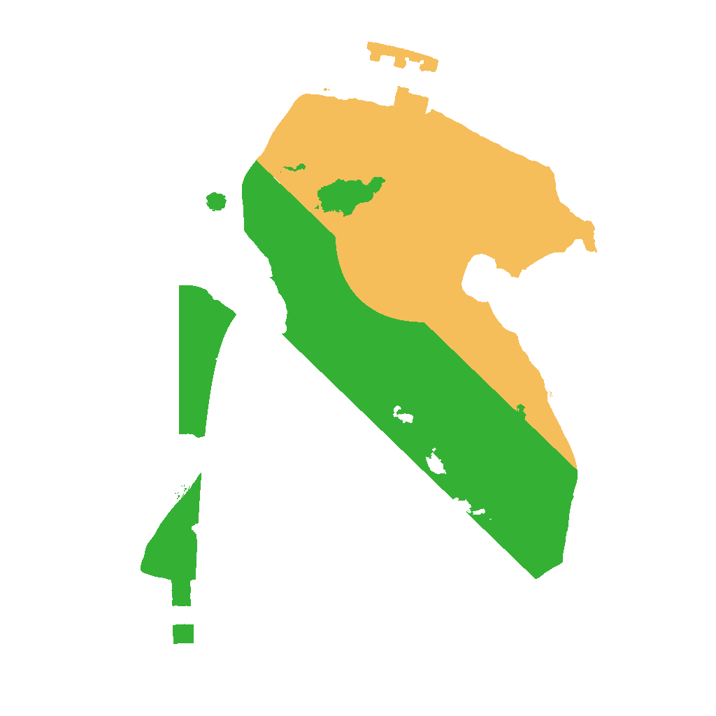 Biome Rust Map: Procedural Map, Size: 1500, Seed: 840573149