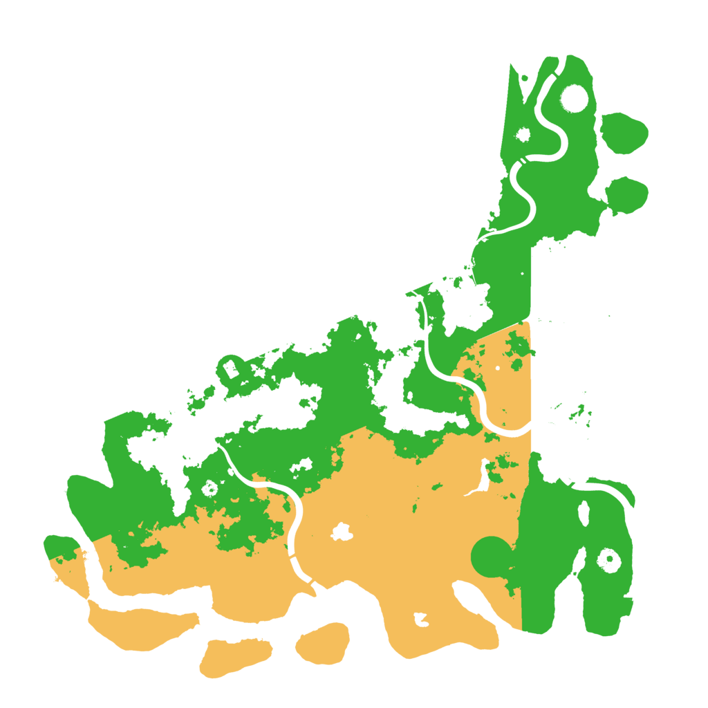 Biome Rust Map: Procedural Map, Size: 4500, Seed: 1745892310