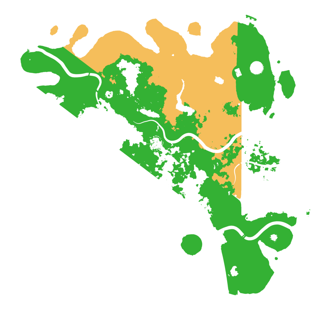 Biome Rust Map: Procedural Map, Size: 4250, Seed: 1197035621