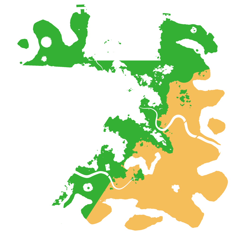 Biome Rust Map: Procedural Map, Size: 4000, Seed: 1807919450